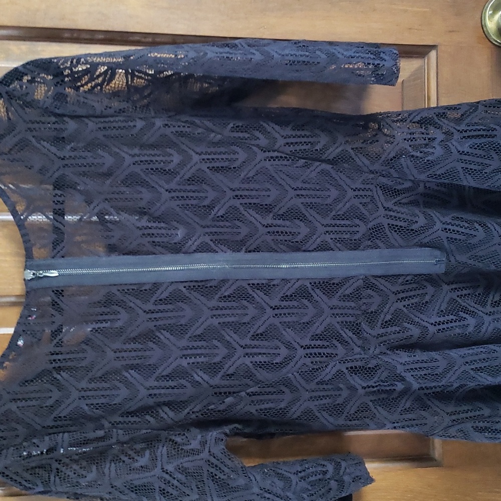 BeBop Black Lace Dress - Picture 2 of 5
